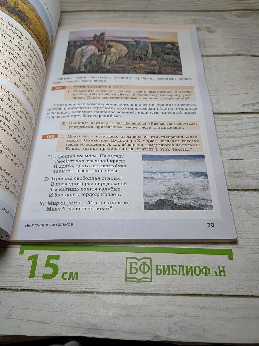 Русский язык. 6 класс. Часть I