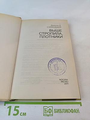 Выше стропила, плотники