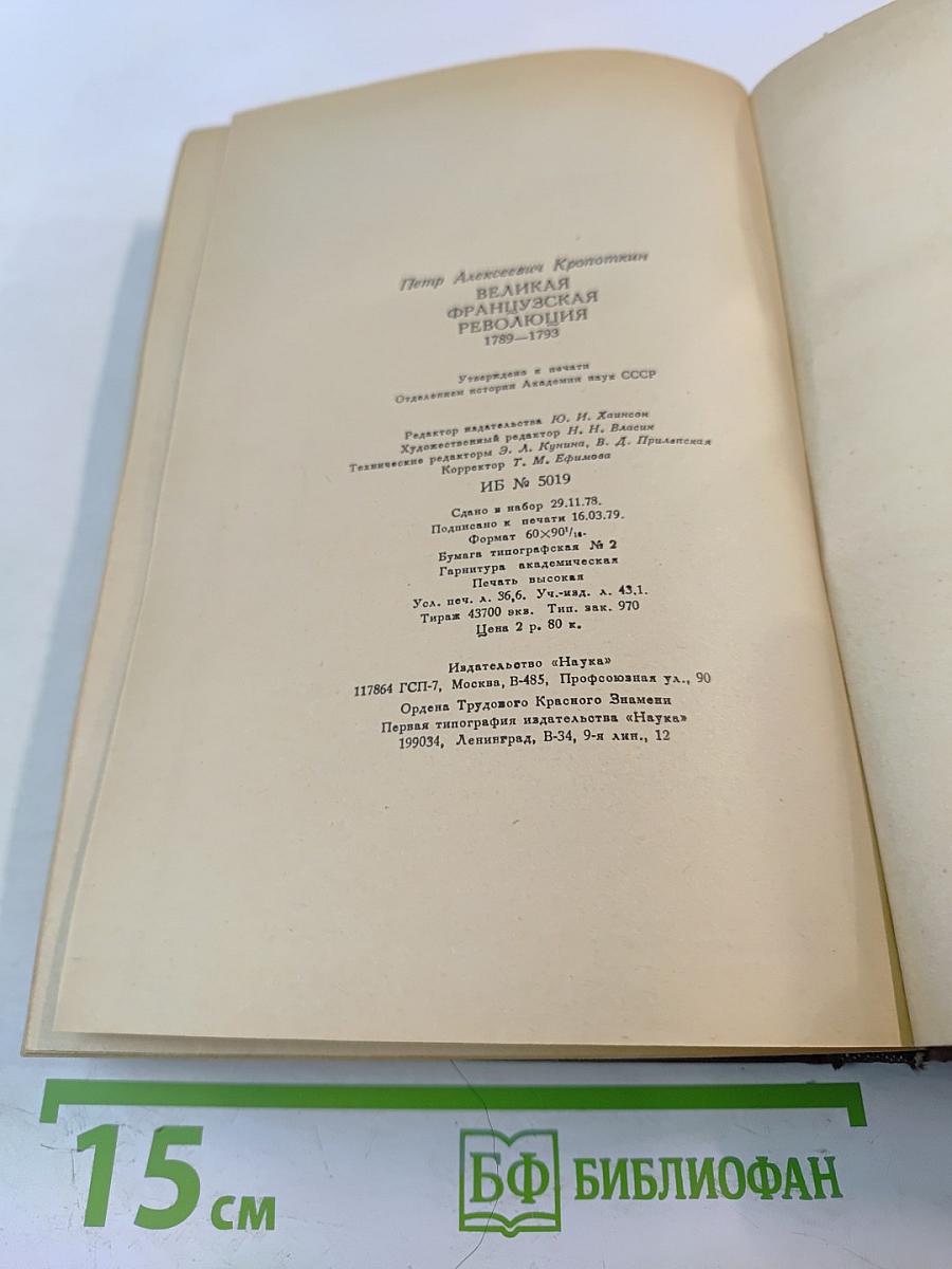 Великая французская революция 1789-1793