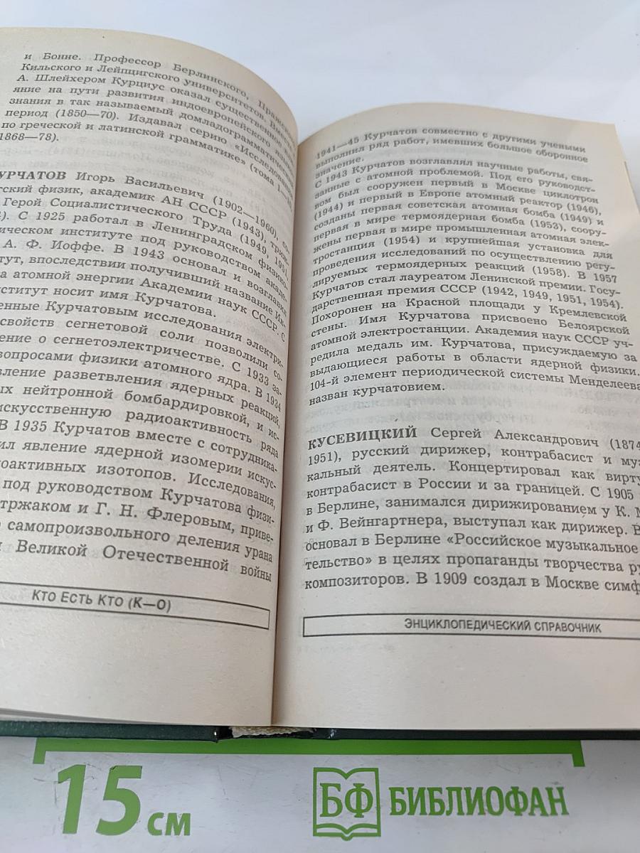 Кто есть кто (К-О)