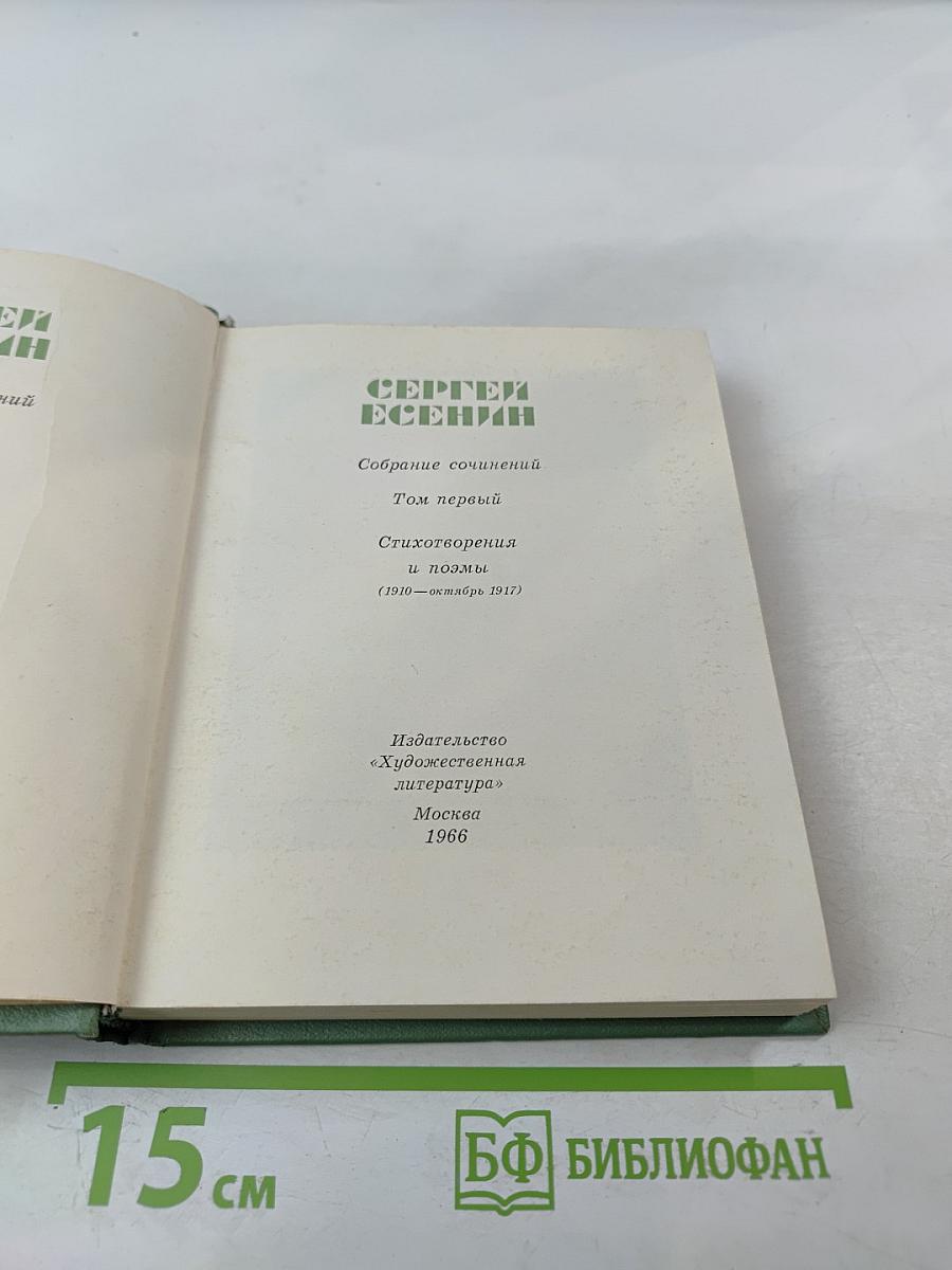 Собрание сочинений. Том первый. Стихотворения и поэмы (1910 - октябрь 1917)