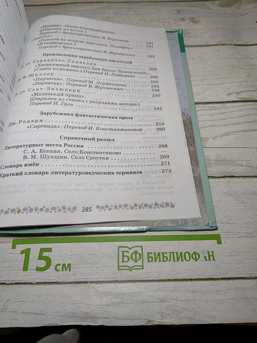 Литература, 6 класс, Часть 2