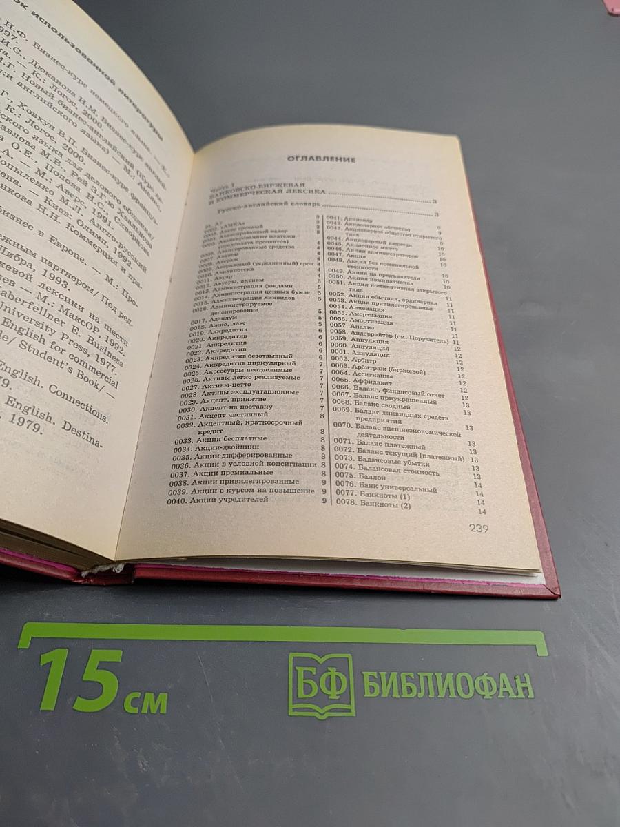 Толковый англо-русский русско-английский экономический словарь