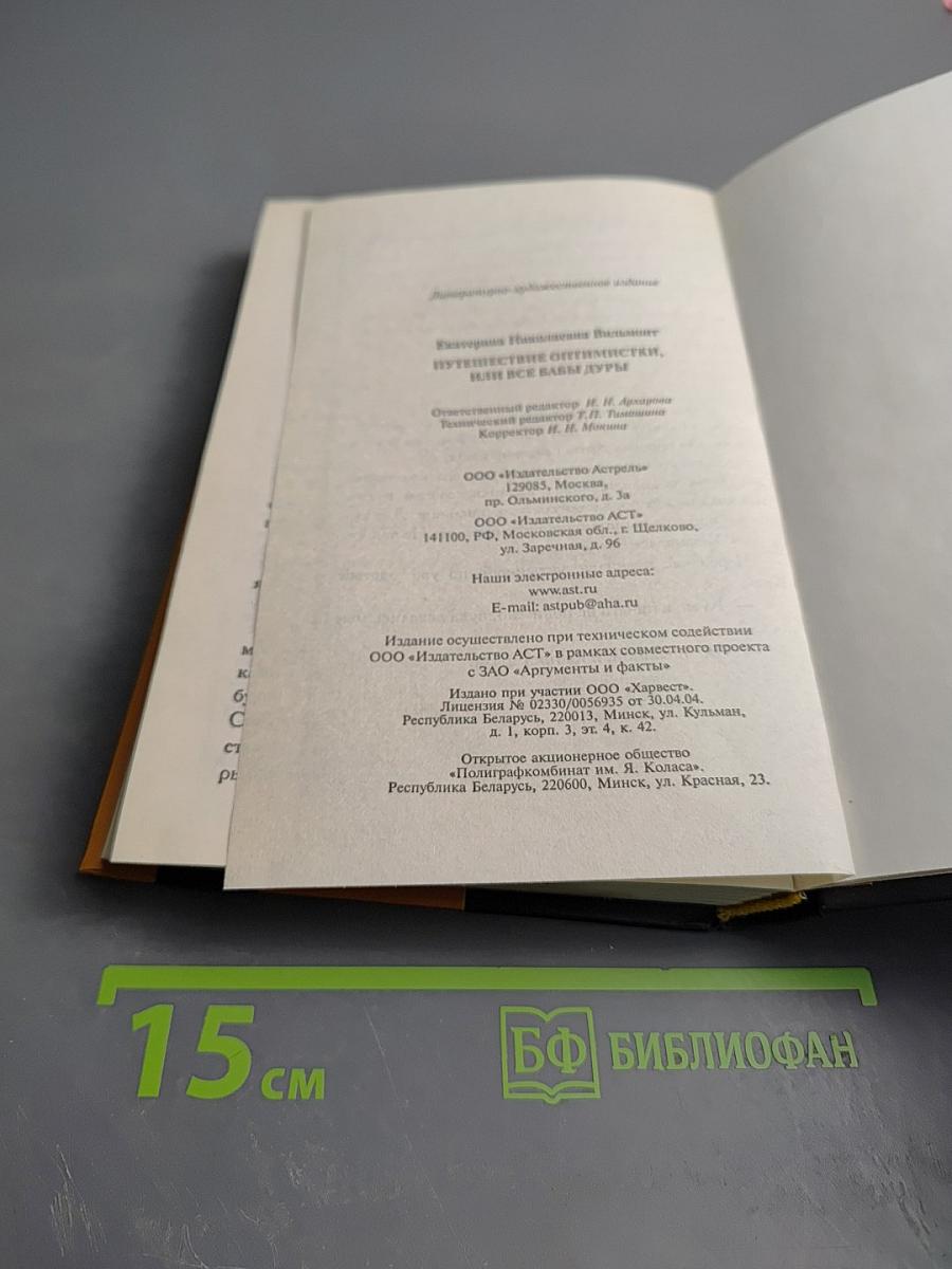 Путешествие оптимистки, или Все бабы дуры