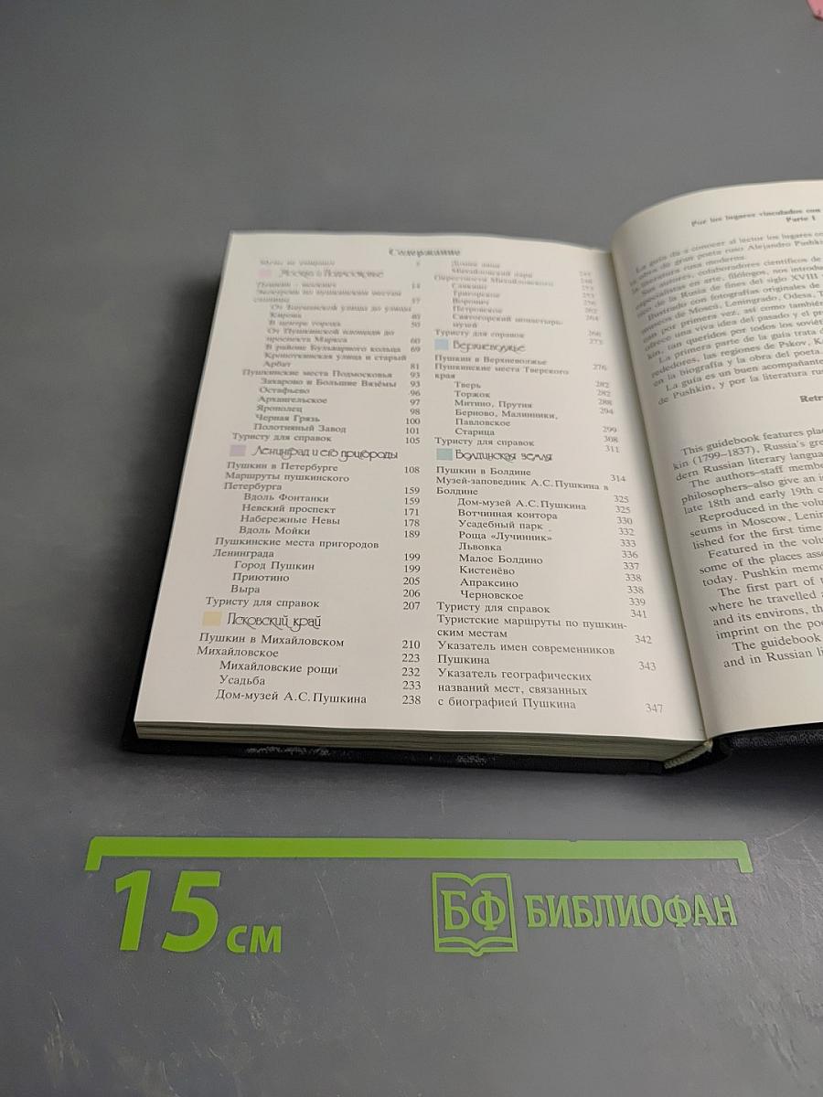 Пушкинские места. Путеводитель. Часть 1: Москва и Подмосковье, Ленинград и его пригороды, Псковский край, Верхневолжье, Болдинская земля