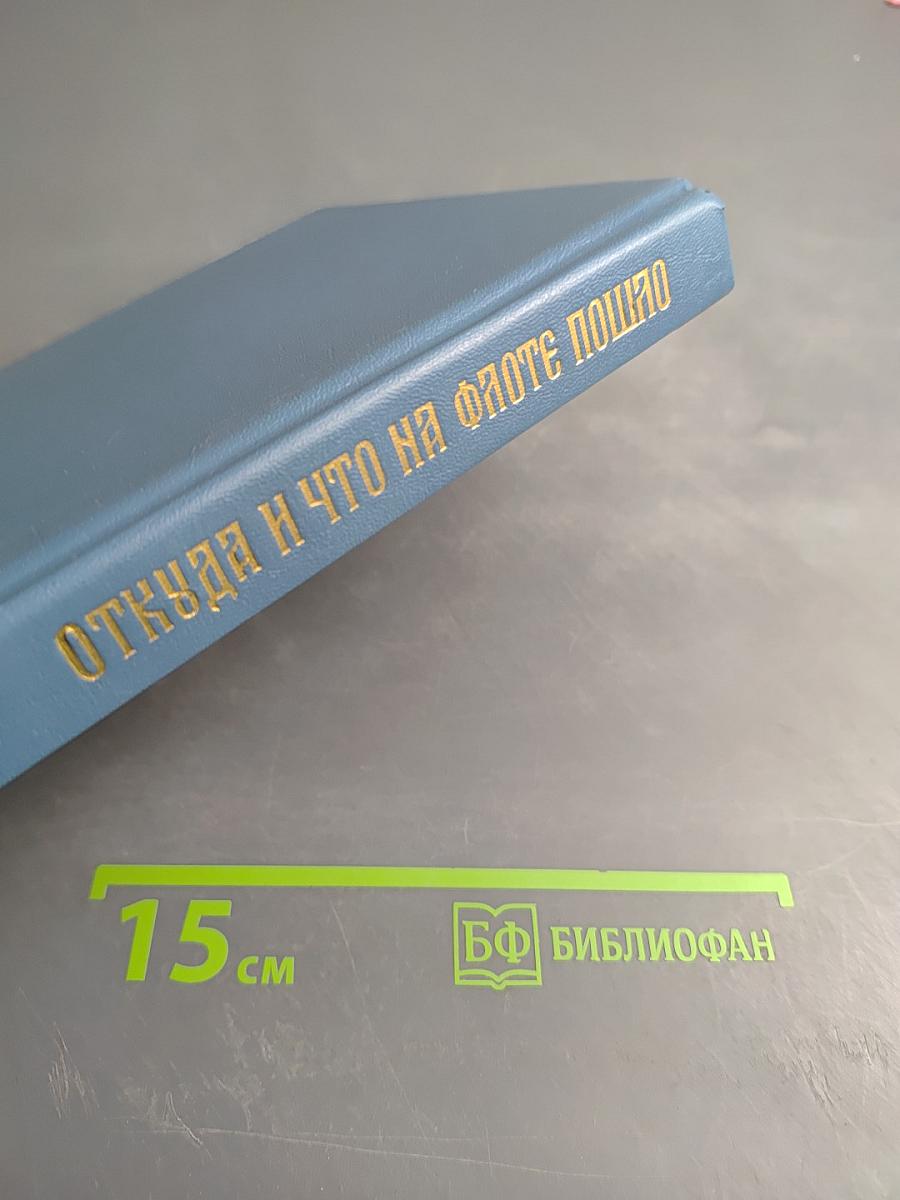 Откуда и что на флоте пошло