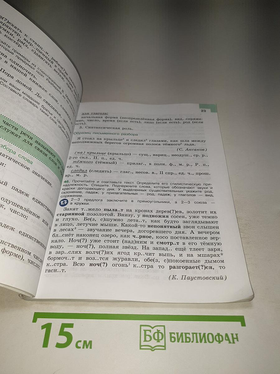 Русский язык 6 класс. Часть 1