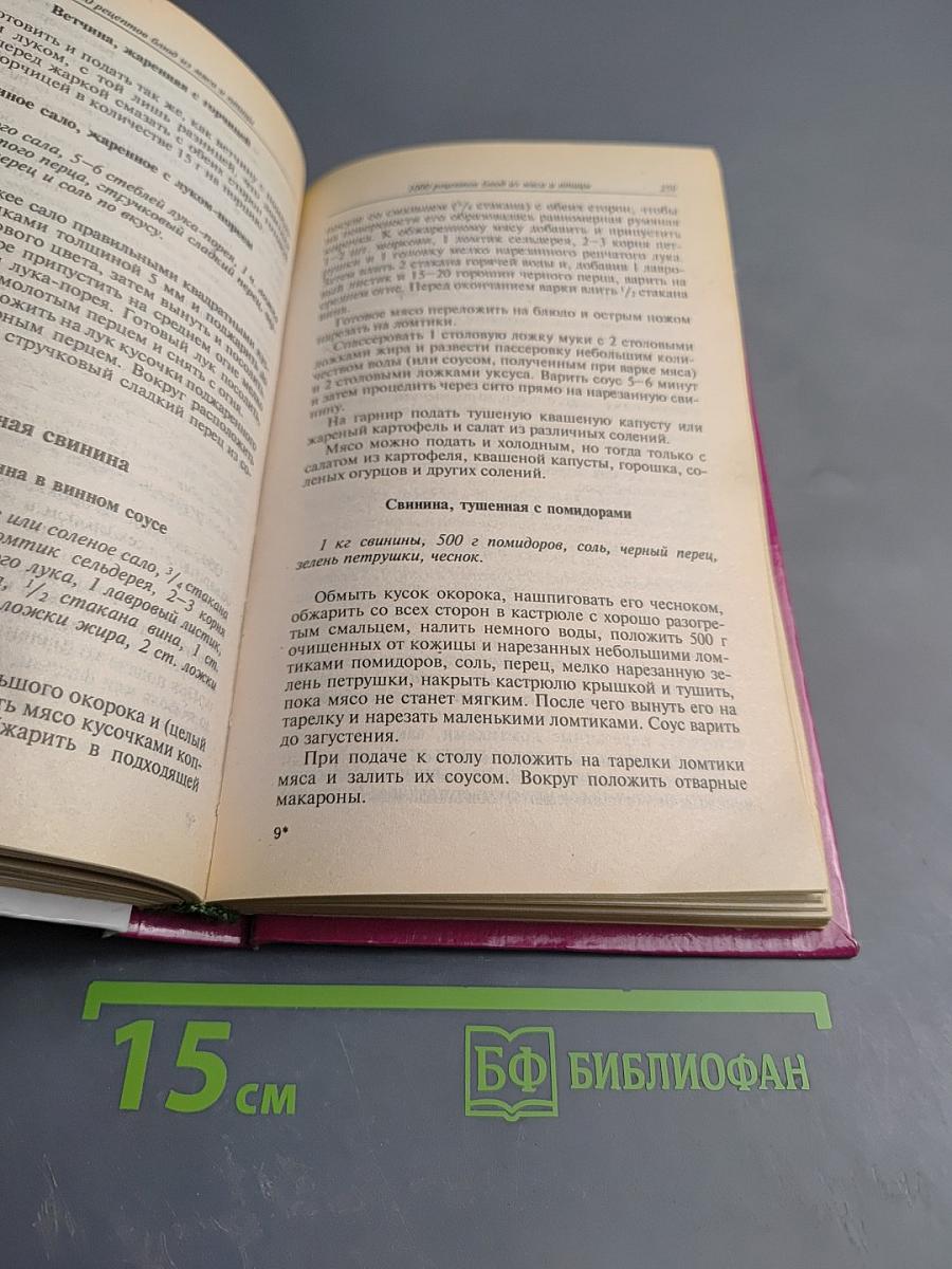 1000 рецептов блюд из мяса и птицы