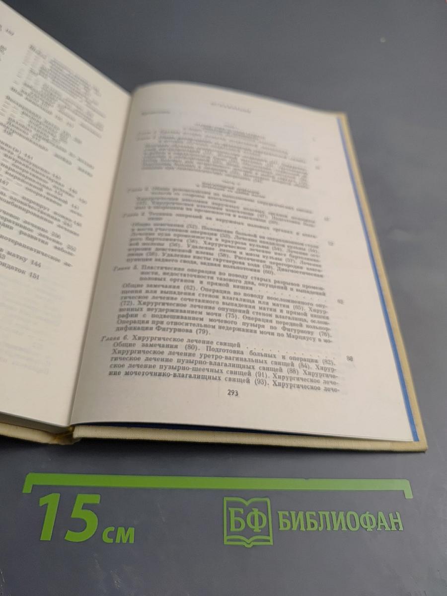 Оперативная гинекология