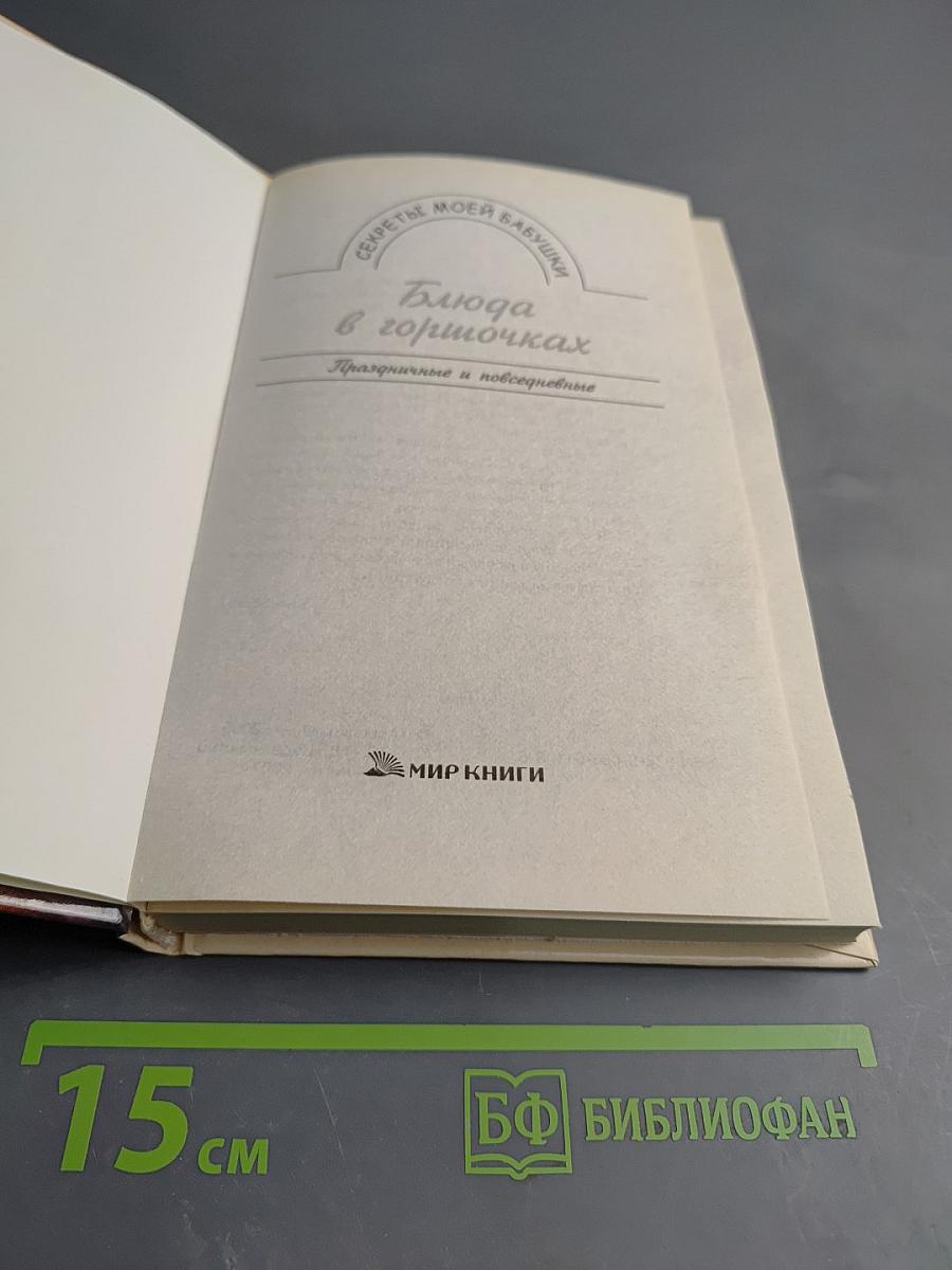 Блюда в горшочках. Праздничные и повседневные