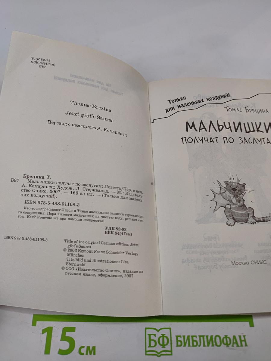 Мальчишки получат по заслугам