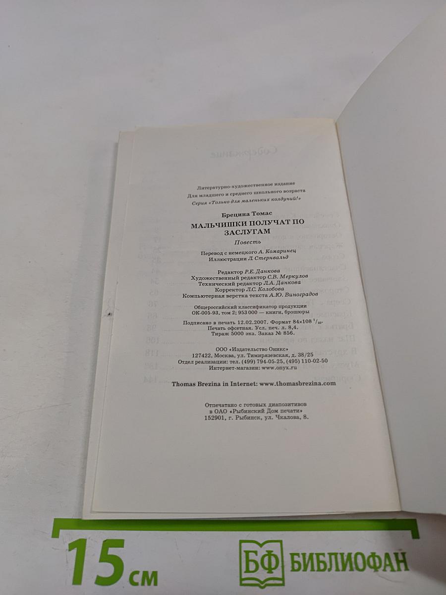 Мальчишки получат по заслугам