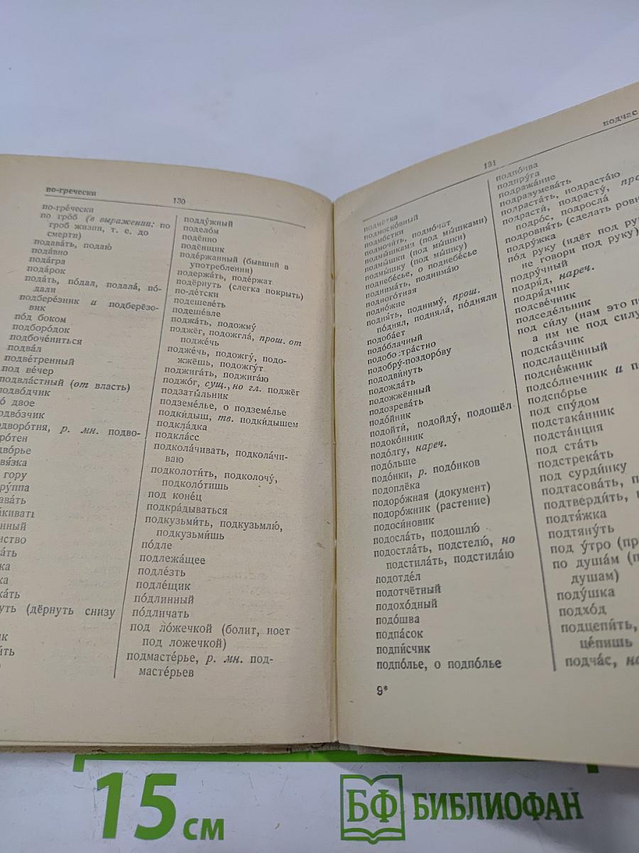 Орфографический словарь для начальной и средней школы