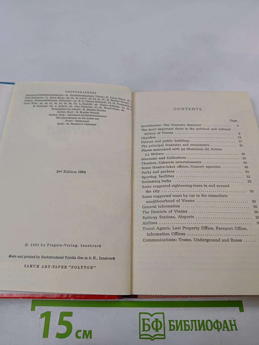 Pictorial Guide to Vienna