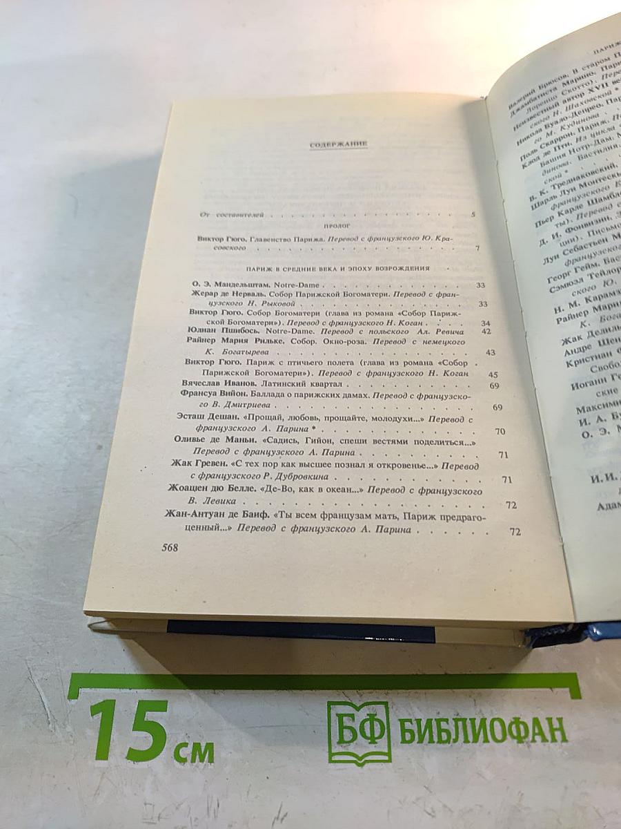 Жилище славных муз: Париж в литературных произведениях XII-XX веков