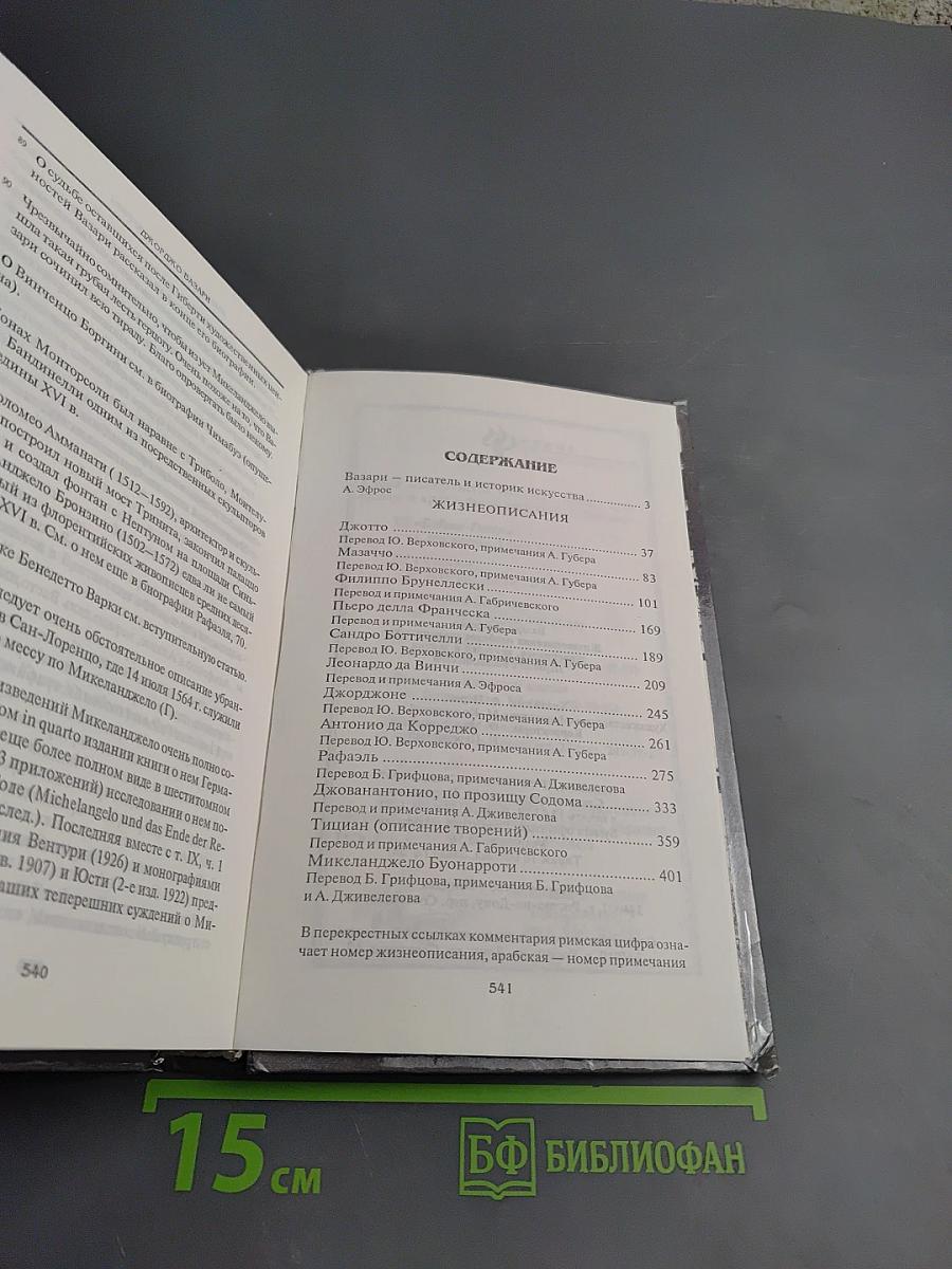 Жизнеописания наиболее знаменитых живописцев, ваятелей и зодчих