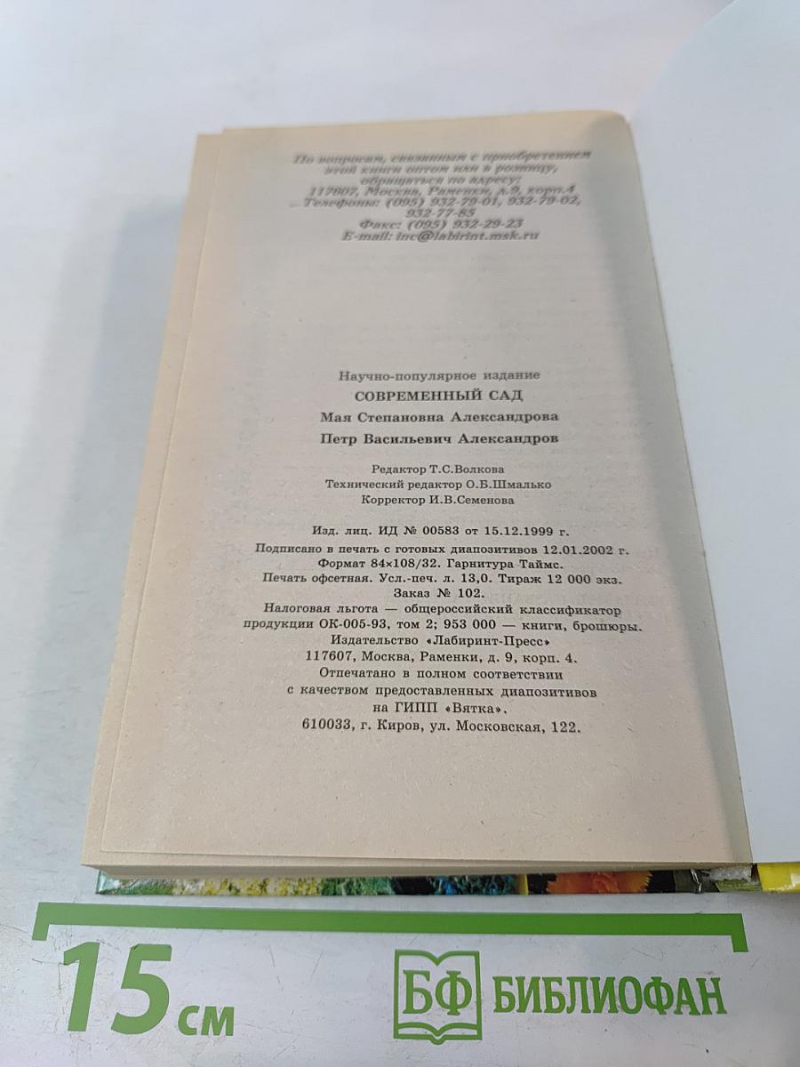 Современный сад