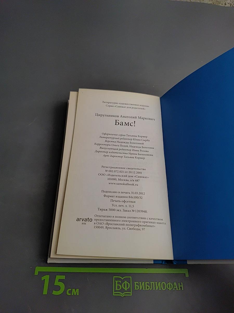 Бамс! Сказка на ночь, или пособие для начинающих сказочников