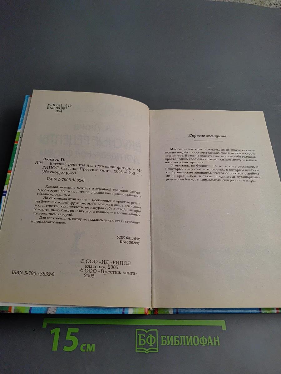 Вкусные рецепты для идеальной фигуры