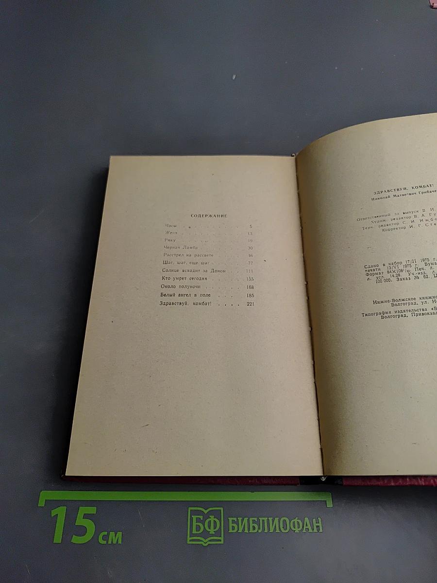 Здравствуй, комбат!