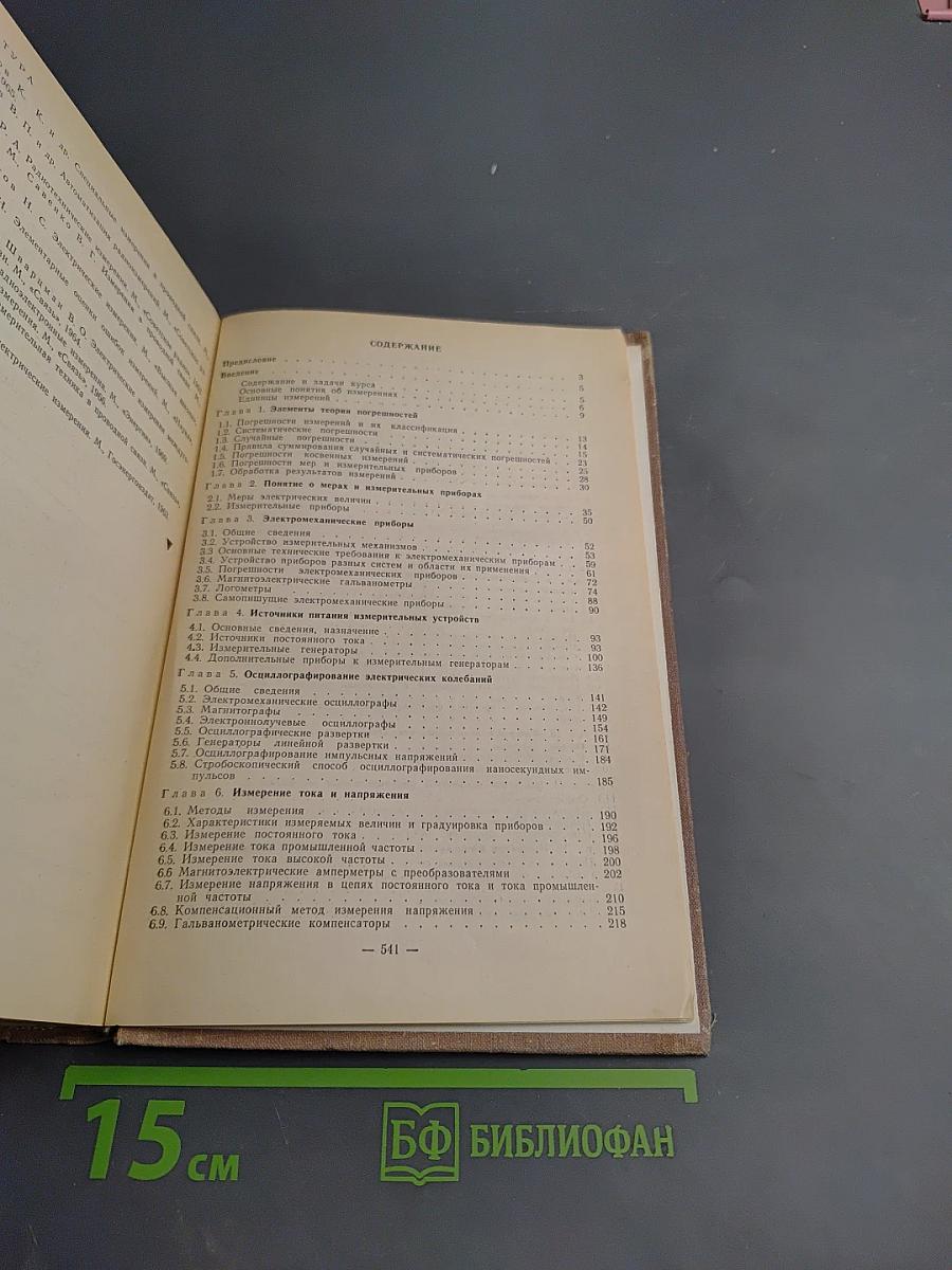 Измерения в технике связи