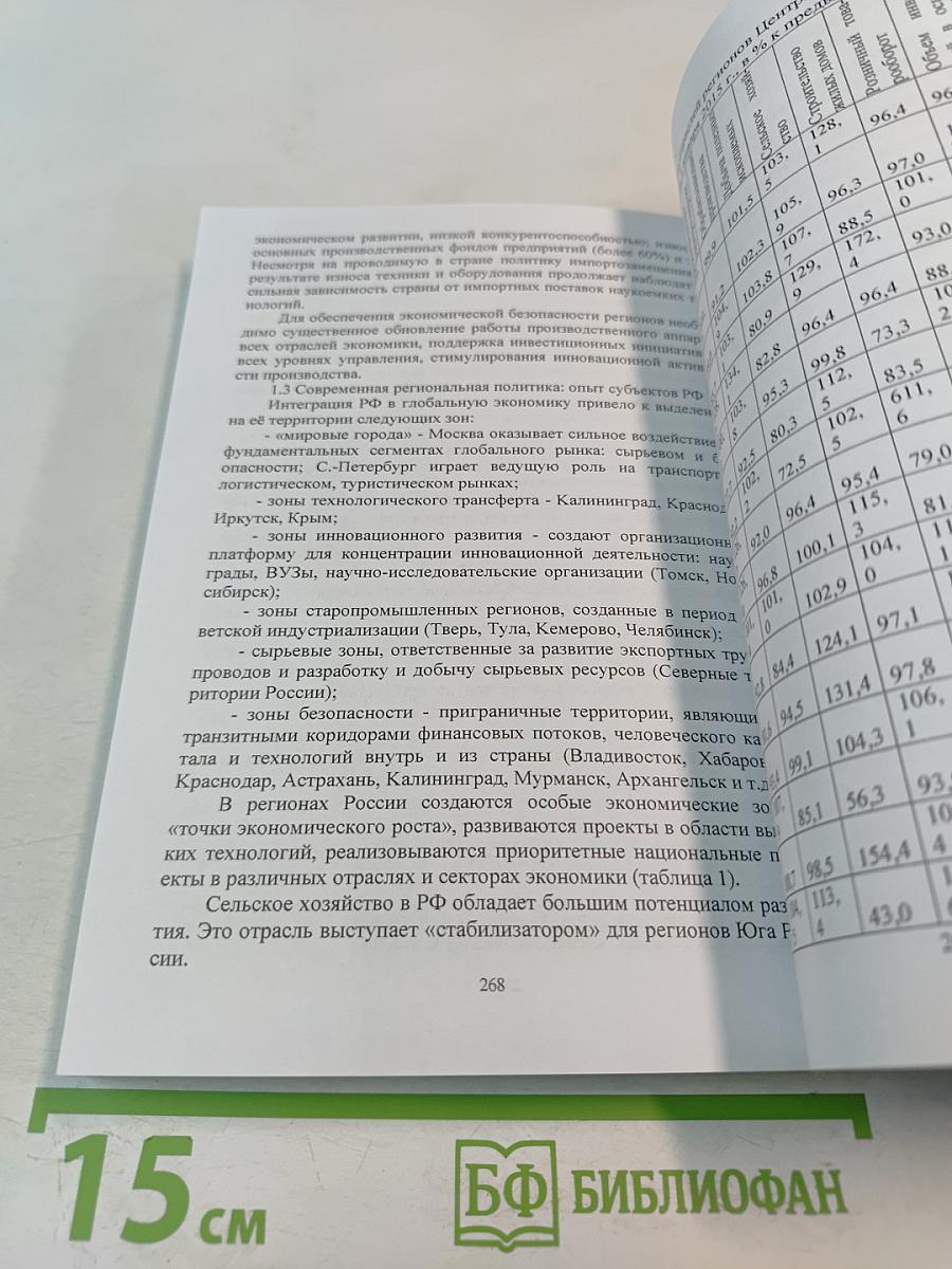 Экономическая безопасность личности, общества, государства: проблемы и пути обеспечения. Том 1