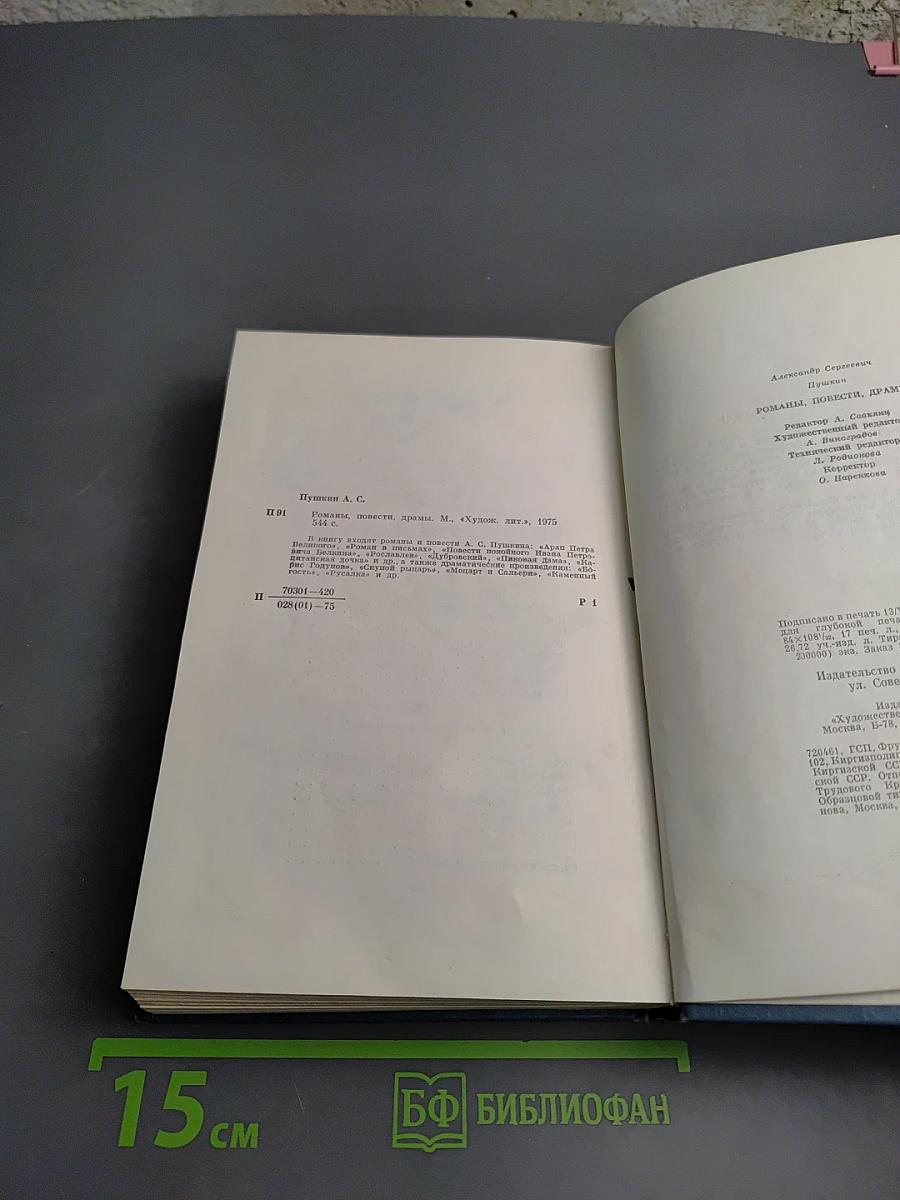 Романы. Повести. Драматические произведения