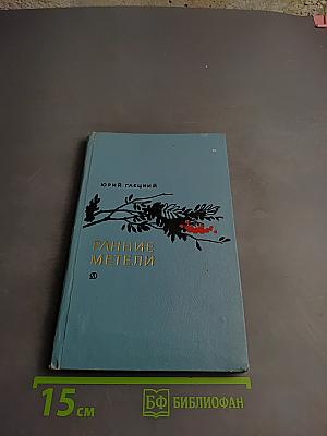 Ранние метели. Повесть о Тургеневе