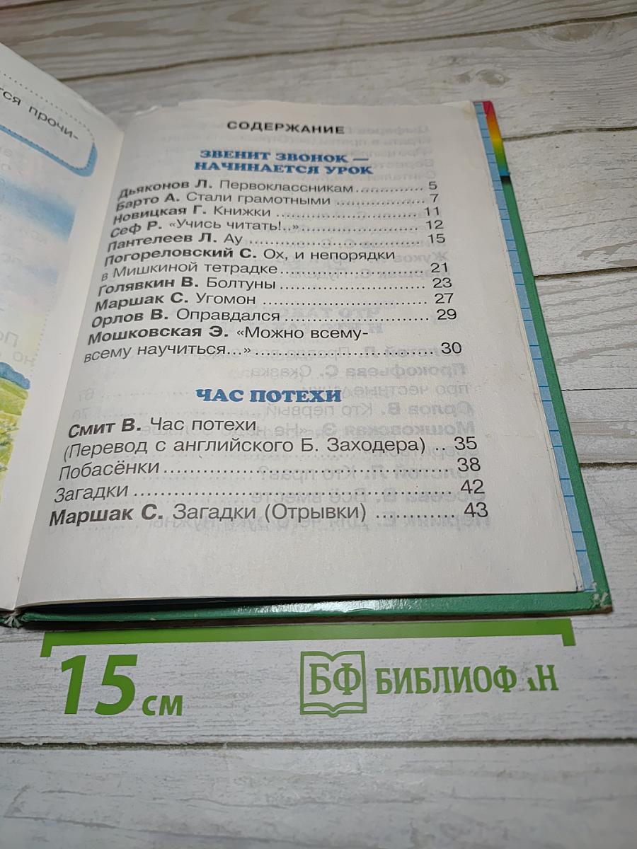 Литературное чтение. Любимые страницы. 1 класс
