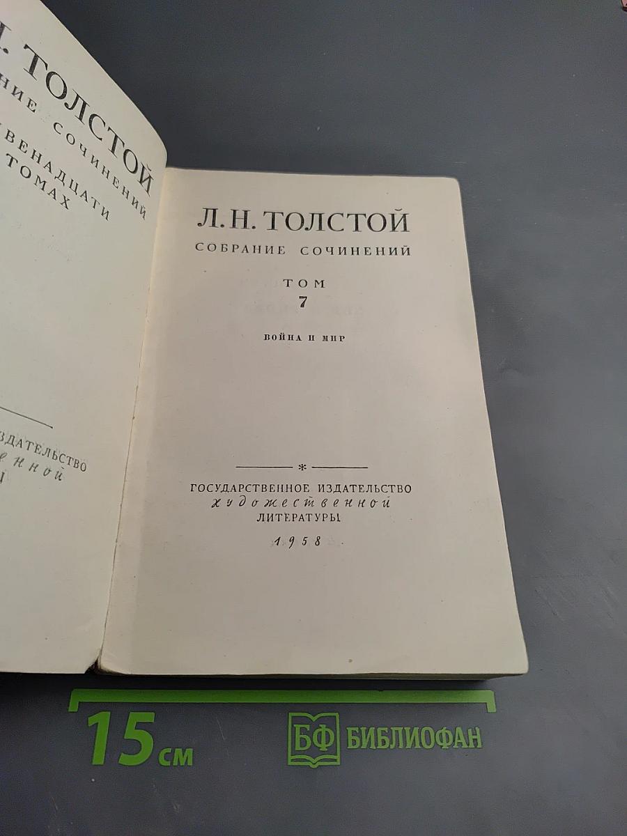 Война и мир. Том 7