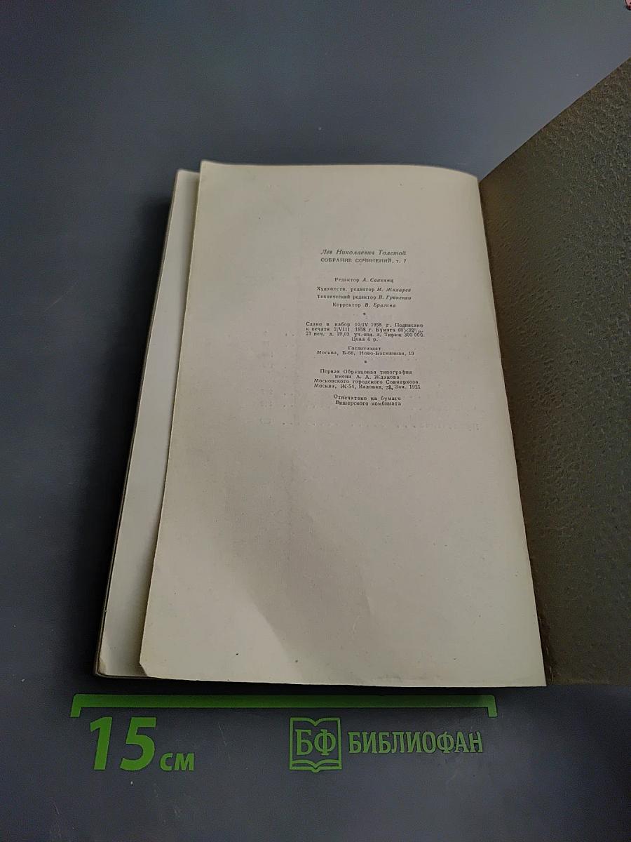 Война и мир. Том 7