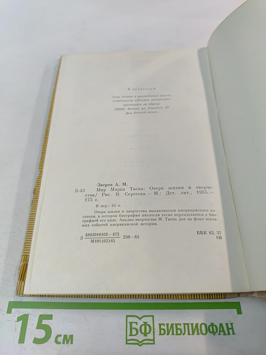 Мир Марка Твена