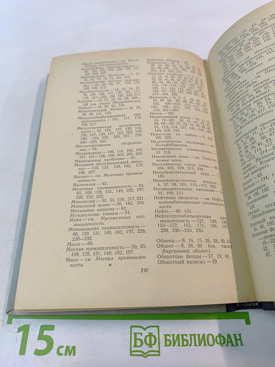 Производительность труда в СССР и главных капиталистических странах