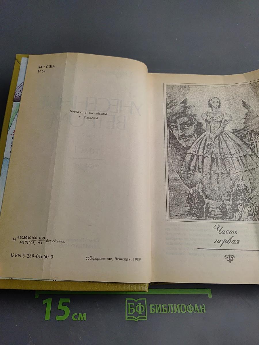 Унесенные ветром. Том 1