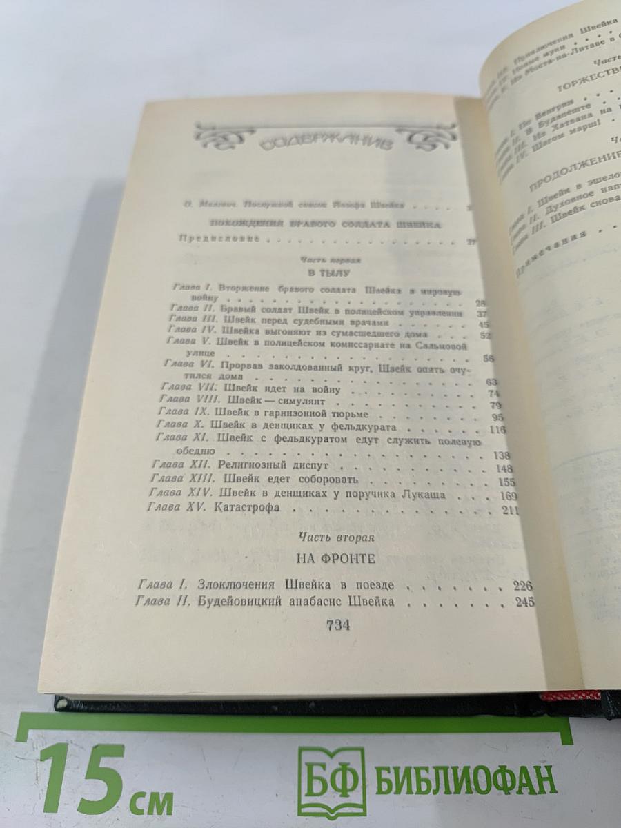 Похождения бравого солдата Швейка