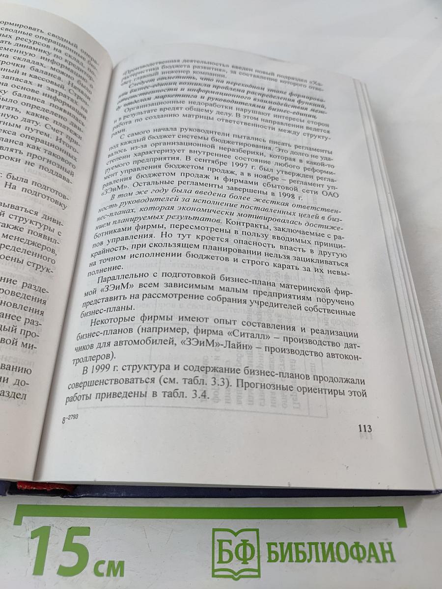 Бизнес-планирование