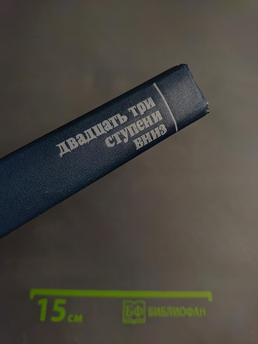 Двадцать три ступени вниз