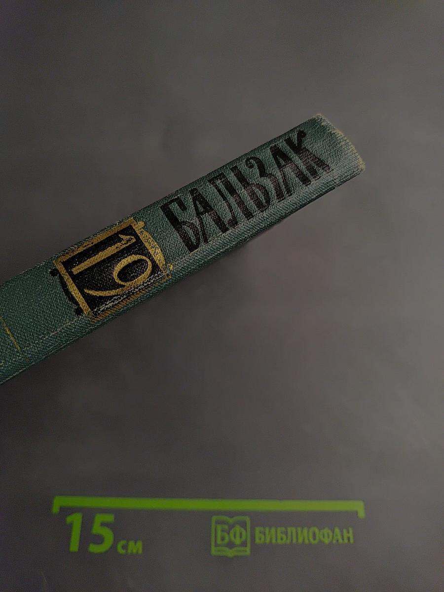 Человеческая комедия. Том 19