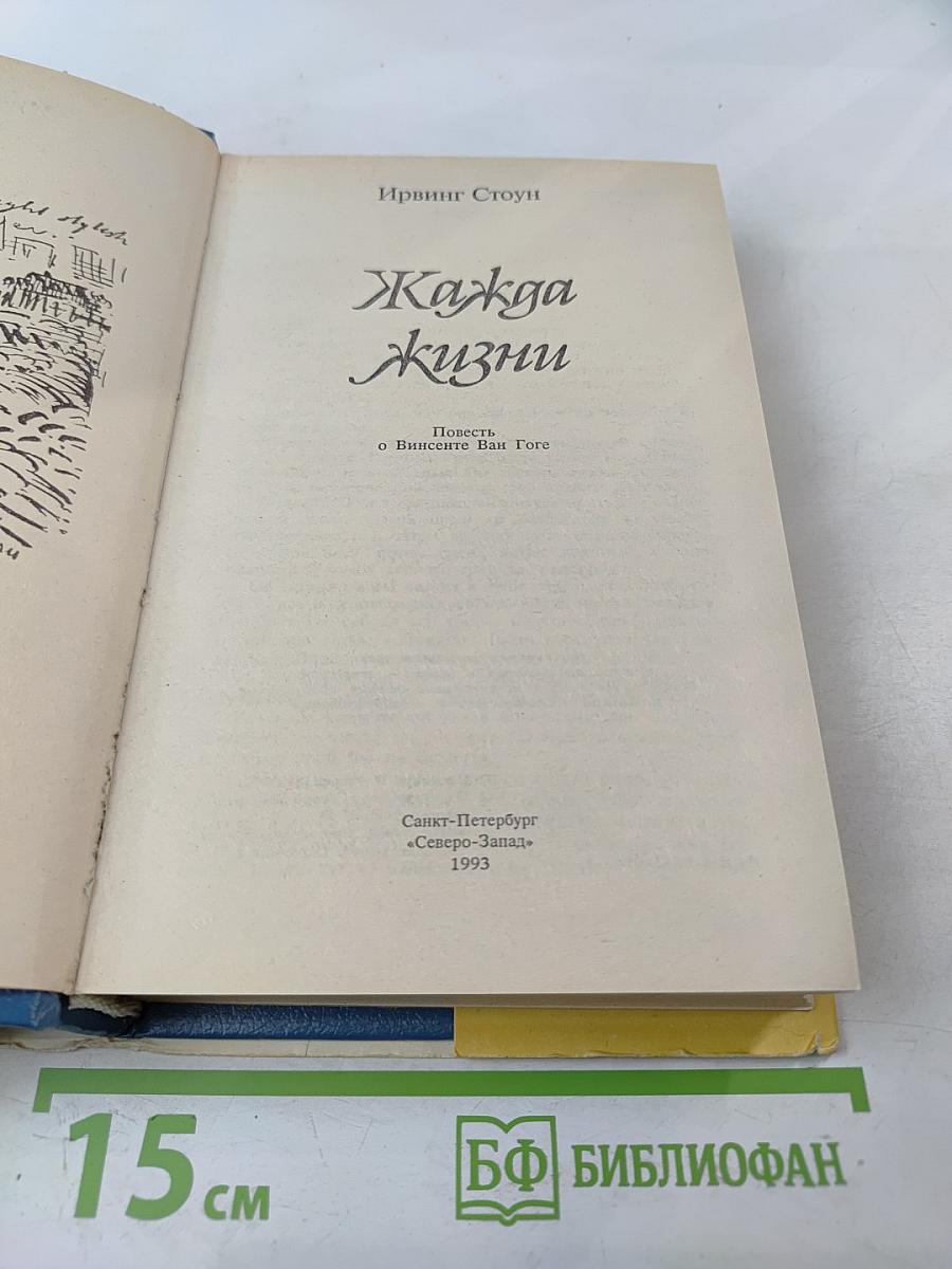 Жажда жизни: Книга о Ван Гоге