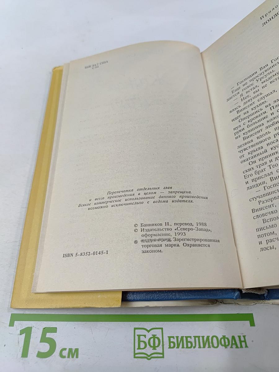 Жажда жизни: Книга о Ван Гоге