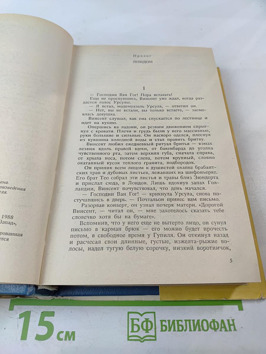 Жажда жизни: Книга о Ван Гоге