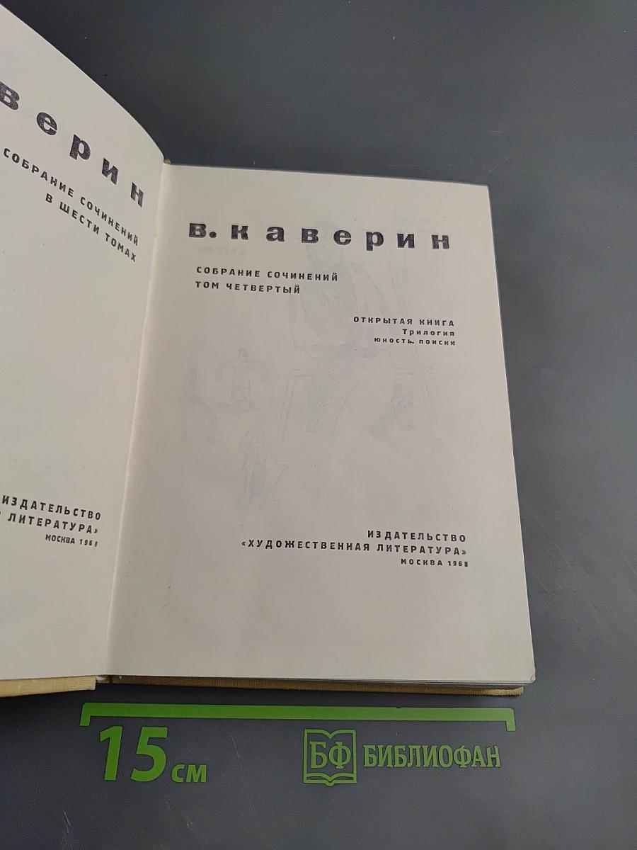 Собрание сочинений. Том четвертый: Открытая книга, Юность, Поиски