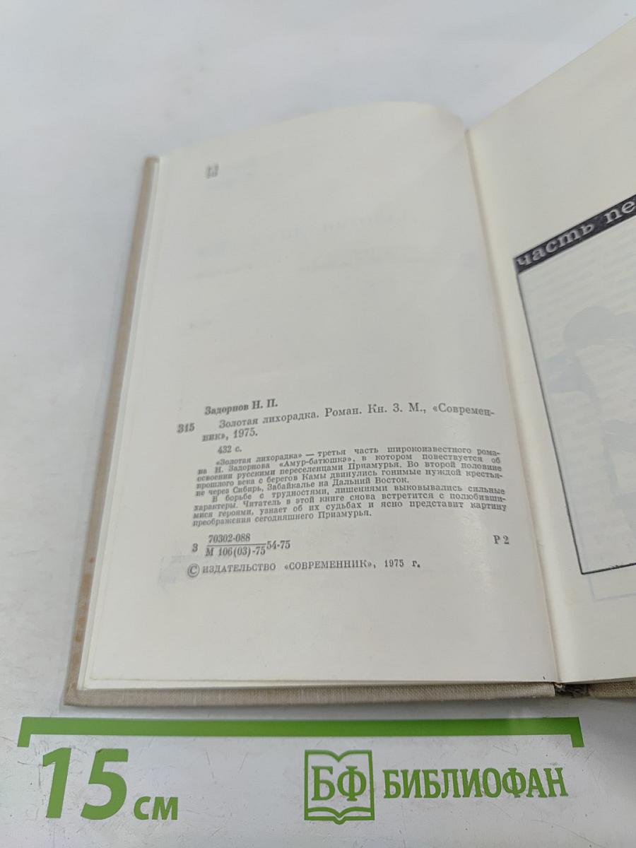 Золотая лихорадка. Книга третья