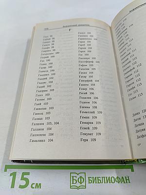 Библейские имена: люди, мифы, история