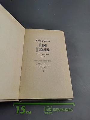 Анна Каренина. Части 1-4