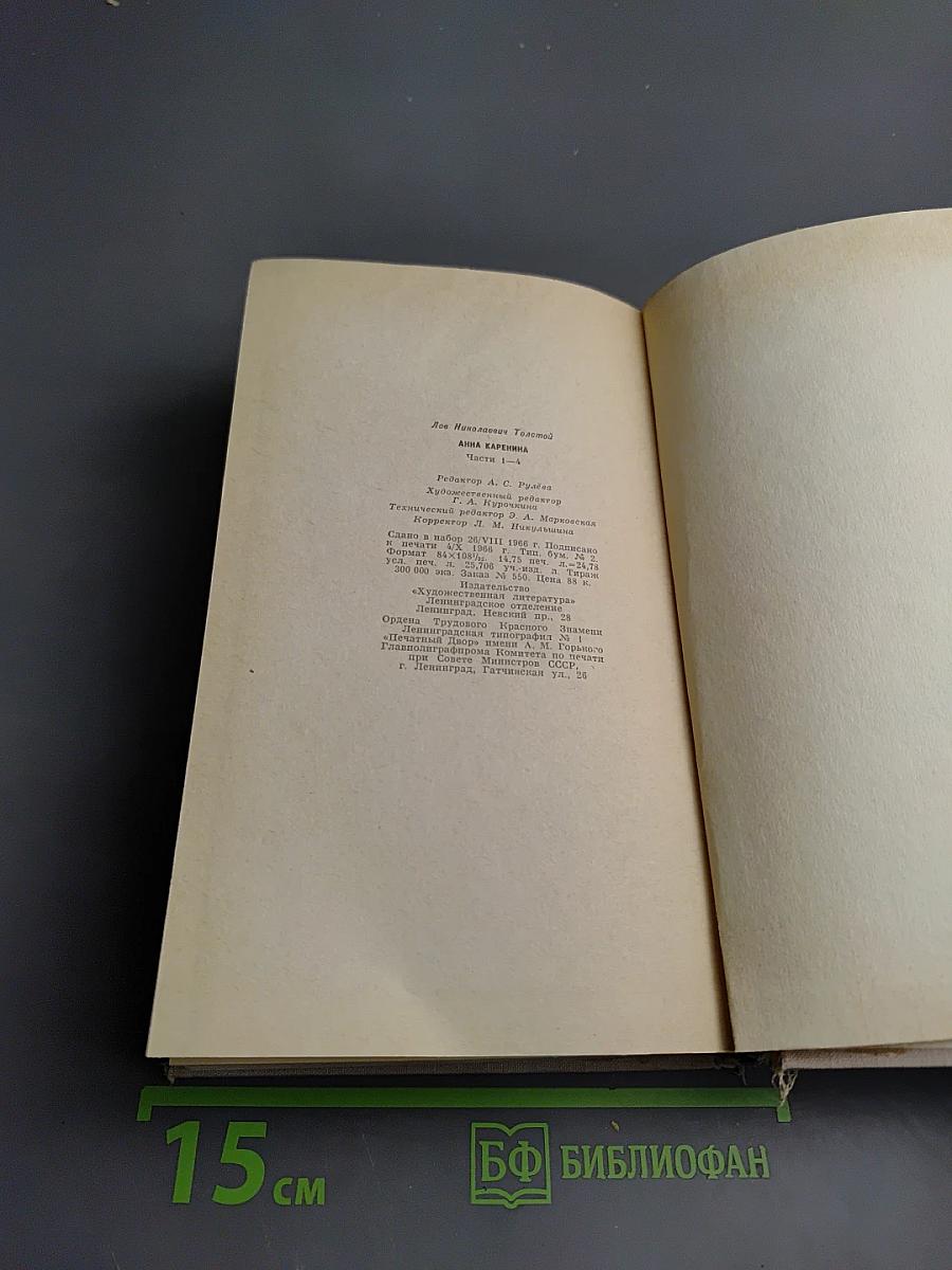 Анна Каренина. Части 1-4