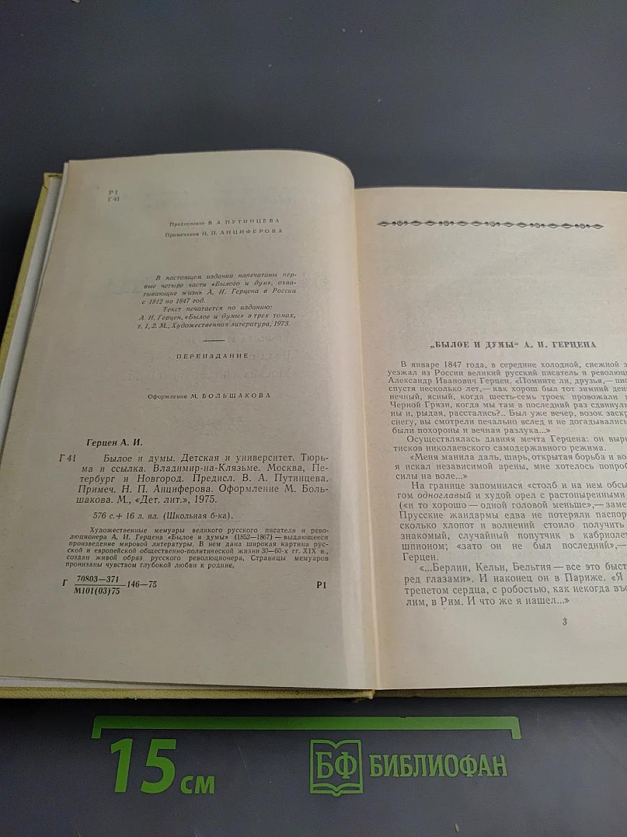 Былое и думы