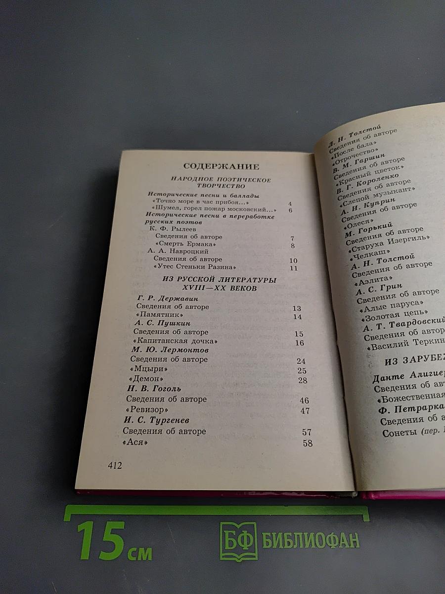 Все произведения школьной программы в кратком изложении 8 класс