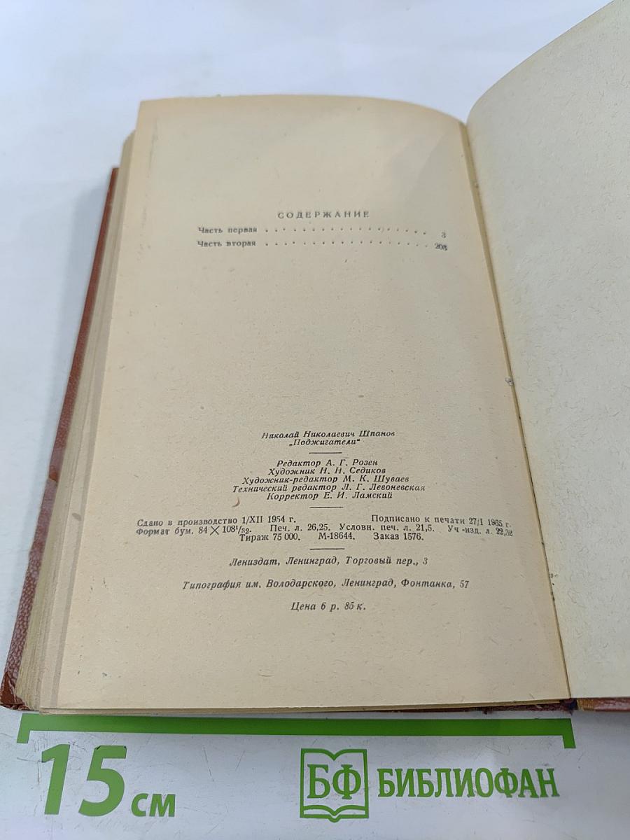 Поджигатели. Книга вторая
