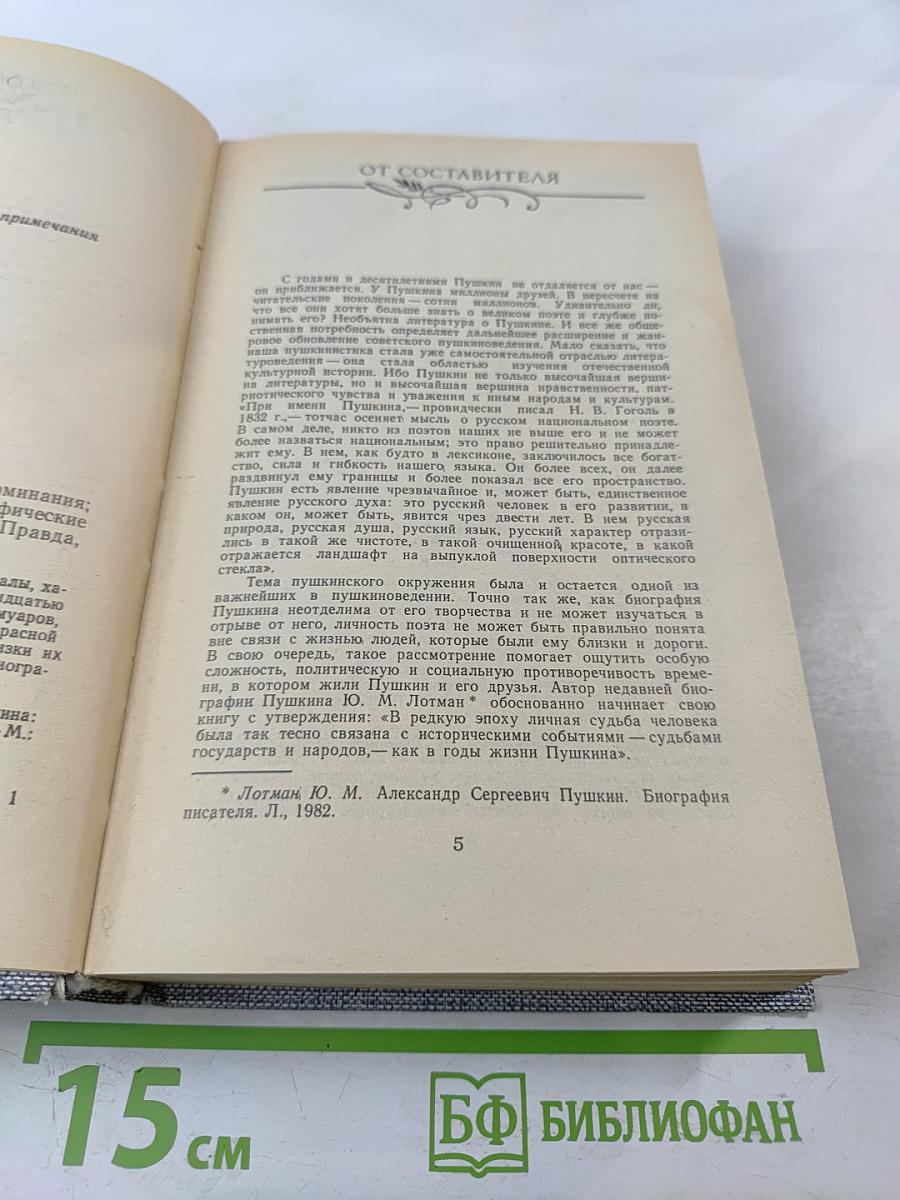 Друзья Пушкина. Переписка, воспоминания, дневники. Том 1